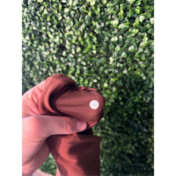 Lululemon Brown Wunder Train Leggings Size 10 25” - Picture 4 of 4